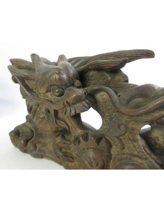 Vintage Pokkuri Geta, Girls Japanese lacquered tall clogs 2