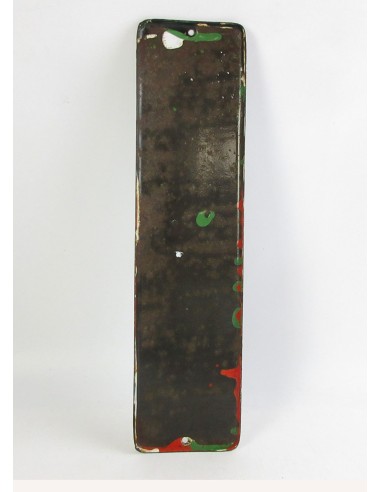 Japanese vintage Enamel Sign