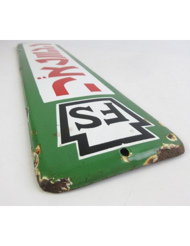 Japanese vintage Enamel Sign