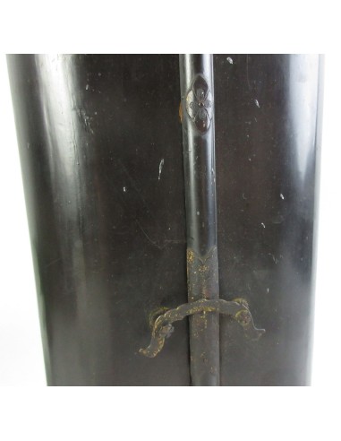 Vintage Pokkuri Geta, Girls Japanese lacquered tall clogs