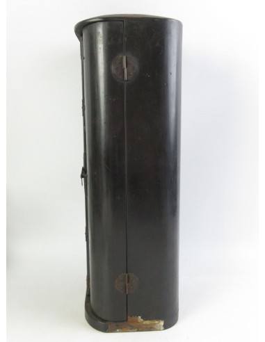 Vintage Pokkuri Geta, Girls Japanese lacquered tall clogs