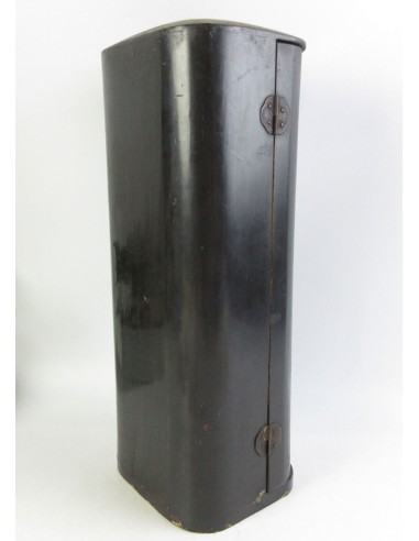 Vintage Pokkuri Geta, Girls Japanese lacquered tall clogs