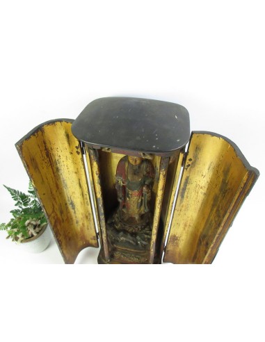 Vintage Pokkuri Geta, Girls Japanese lacquered tall clogs