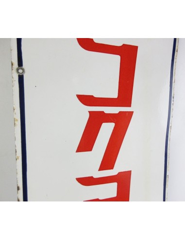 Japanese vintage Enamel Sign
